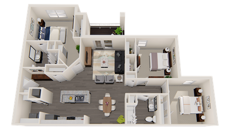 3 Bedroom 2 Bathroom